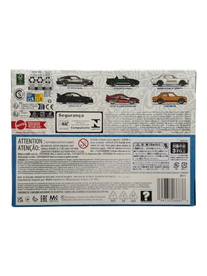 Hot Wheels Silver Series 6 Cars Set