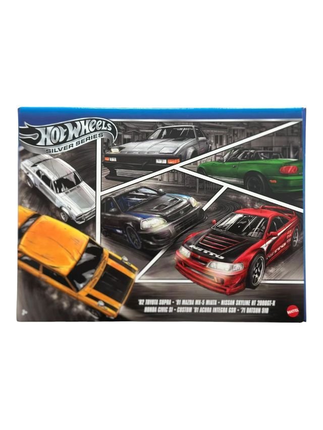 Hot Wheels Silver Series 6 Cars Set