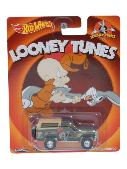 Hotwheels Looney Toons 85 Ford Bronco imported premium 1:64 scale