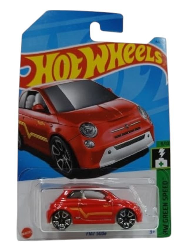 Hotwheels Fiat 500e 1:64 imported mainline