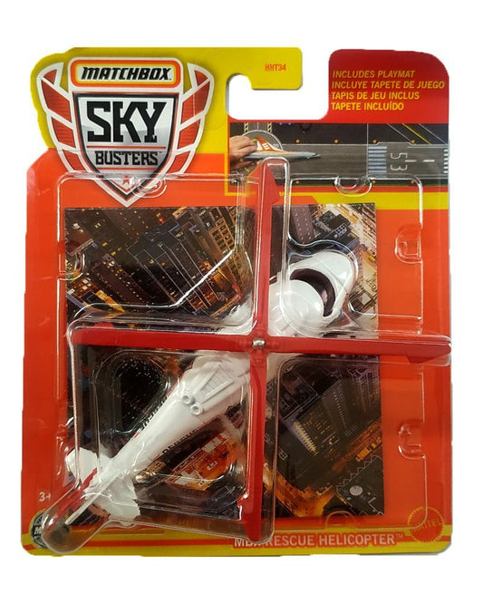 Matchbox Sky Busters MBX Rescue Helicopter