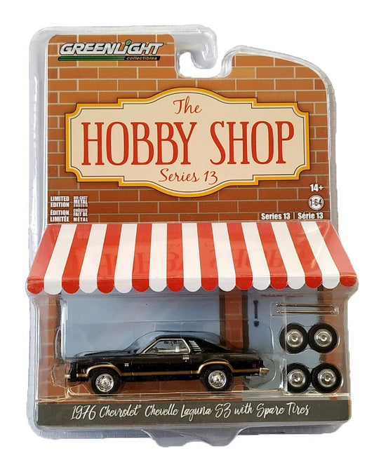 Greenlight The Hobby Shop Series 13 1976 Chevrolet Chevelle Laguna with Spare Tires