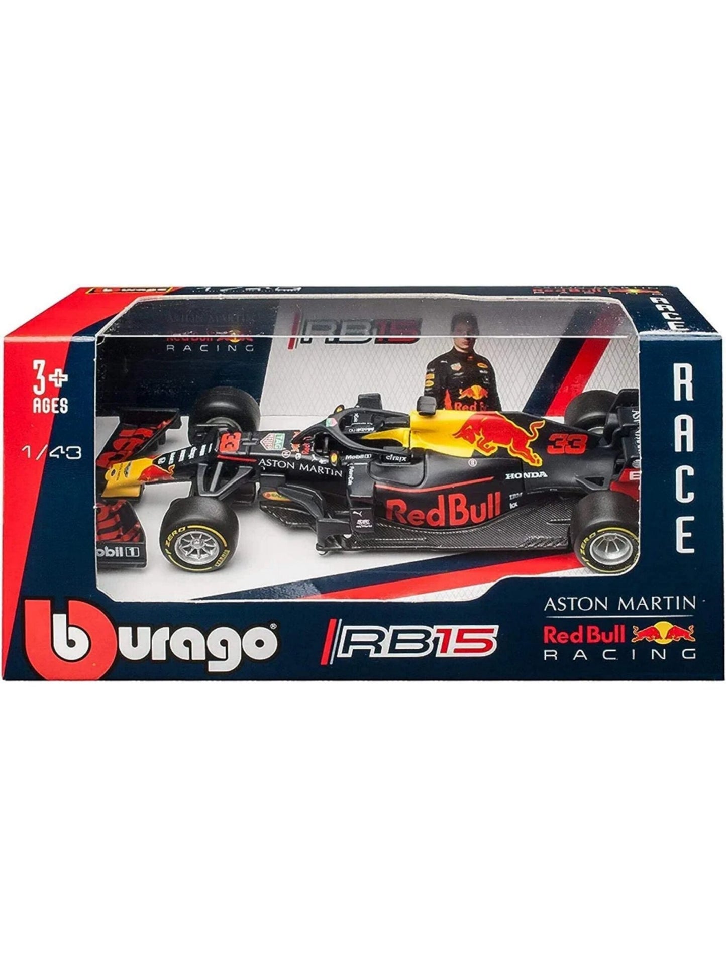 Bburago Plastic Racing Car RB 15