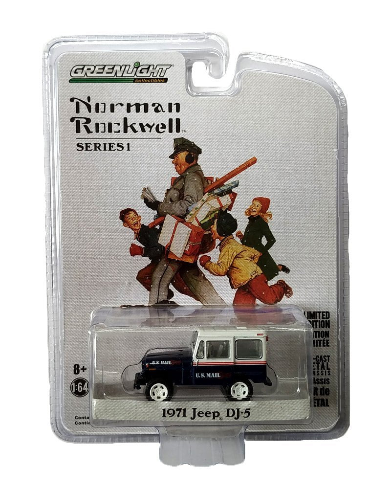 Greenlight Norman Rockwell U. S. Mail 1971 Jeep DJ-5