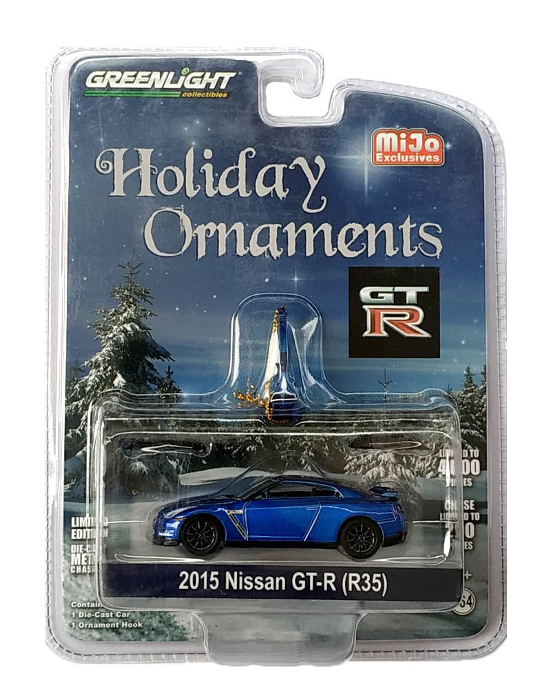 Greenlight Holiday Ornaments 2015 Nissan GT-R (R35)