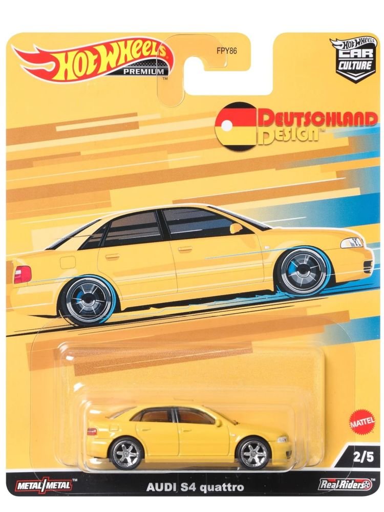 Hotwheels Audi S4 Quattro imported premium 1:64 scale