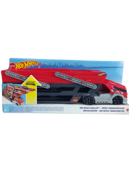 Hotwheels Mega Hauler Truck can hold upto 50 car