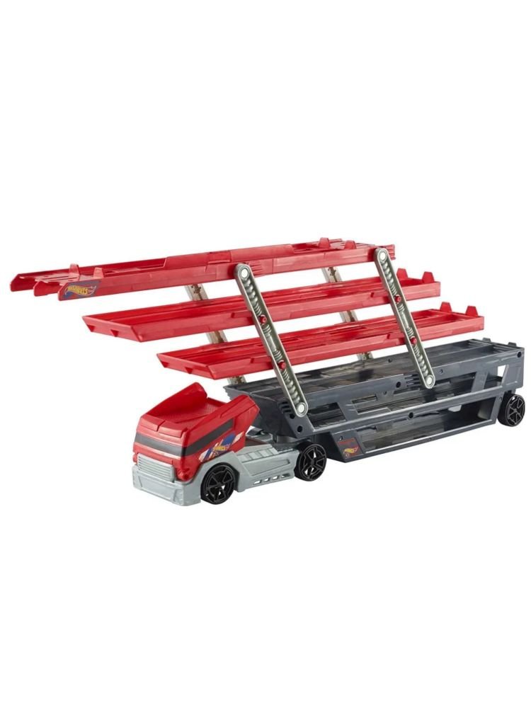 Hotwheels Mega Hauler Truck can hold upto 50 car