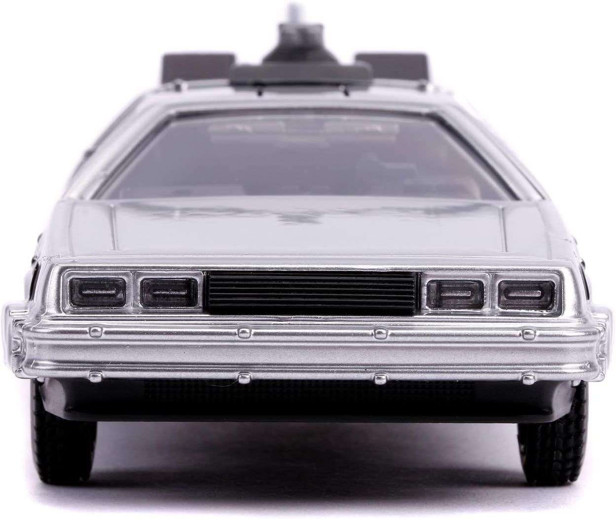 Jada Hollywood Rides 1:64 Scale Back to The Future Time Machine, Silver