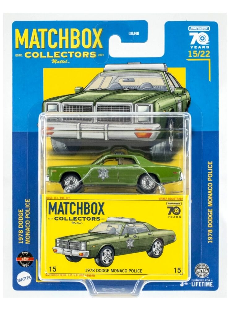 EXCLUSIVE Matchbox 1978 Dodge Monaco Police