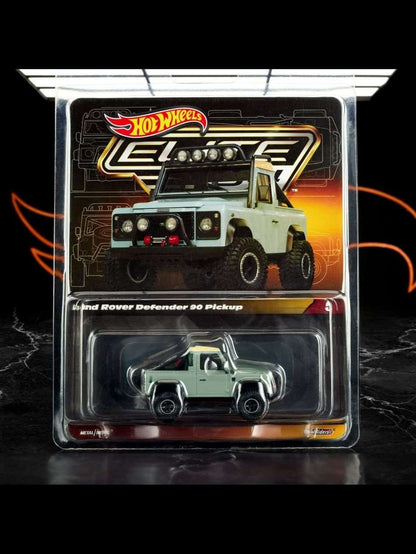 Hotwheels Elite 64 Series Land Rover Defender 90 Pickup (with protector)