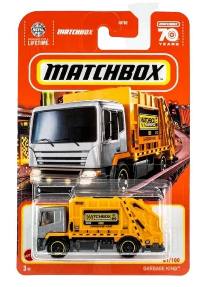 EXCLUSIVE Matchbox Garbage King