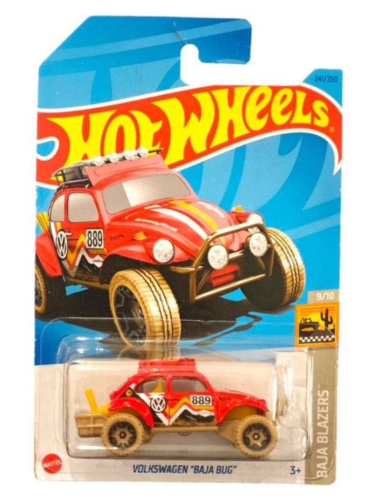 PRE OWNED Hotwheels Volkswagen Bajaj Bug (treasure hunt)