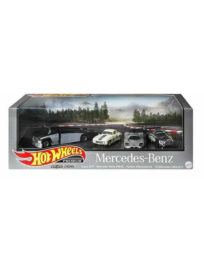 EXCLUSIVE Hotwheels Mercedes-Benz Diorama