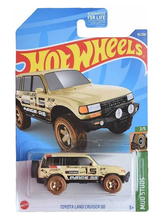 Hotwheels Toyota Land Cruiser 80 imported mainline 1:64 scale