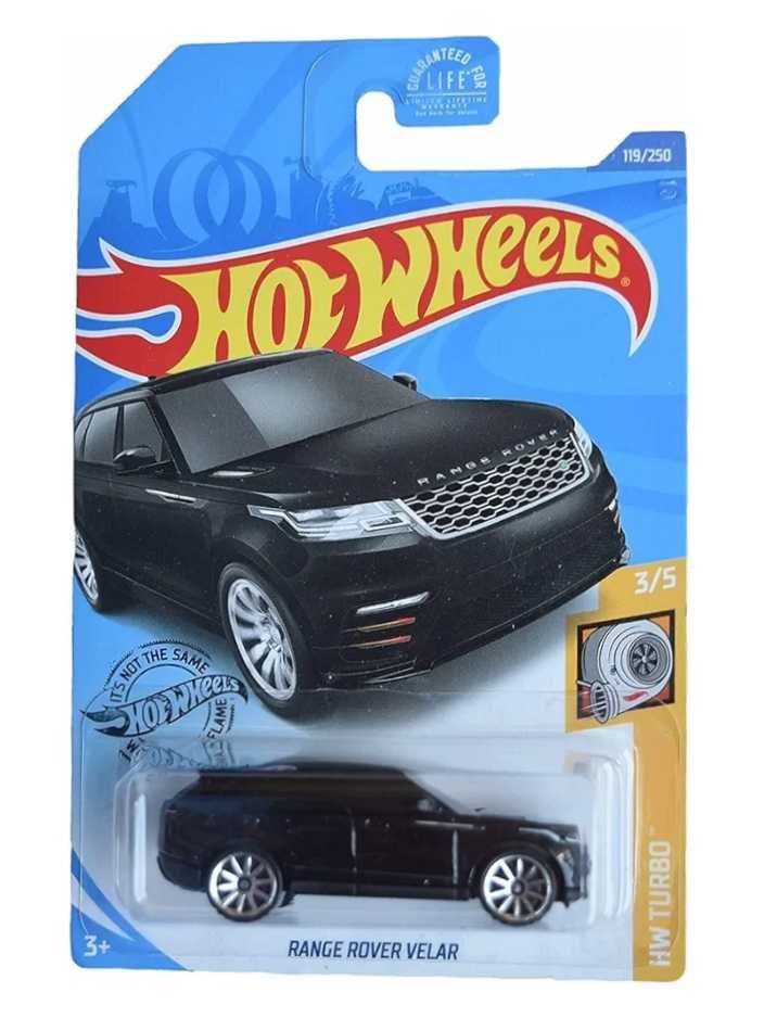 EXCLUSIVE Hotwheels Range Rover Velar Black Imported Mainline Card 1:64 Scale