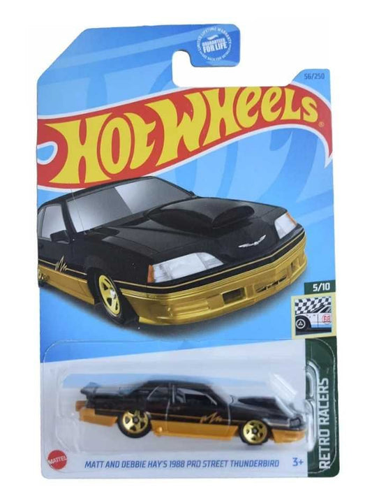 EXCLUSIVE Hotwheels Matt And Debbie Hays 1988 Pro Street Thunderbird