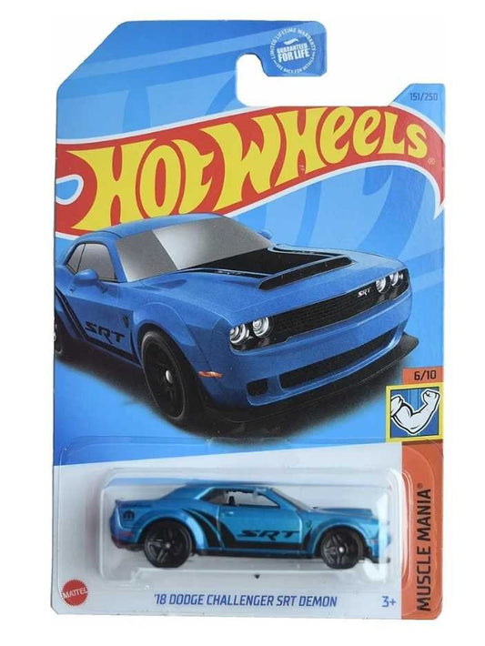 EXCLUSIVE Hotwheels 18 Dodge Challenger SRT Demon