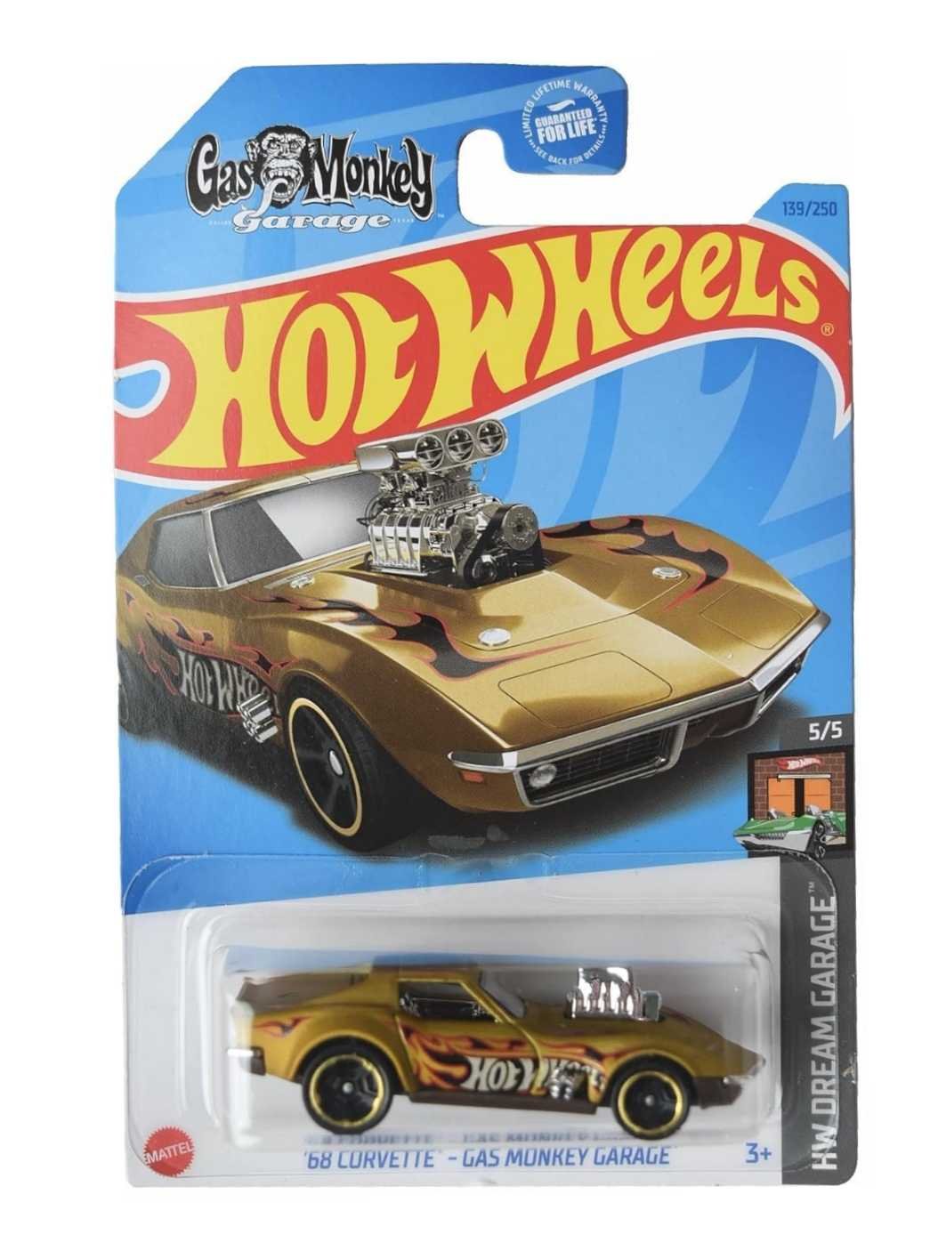 EXCLUSIVE Hotwheels 68 Corvette Gas Monkey Garage