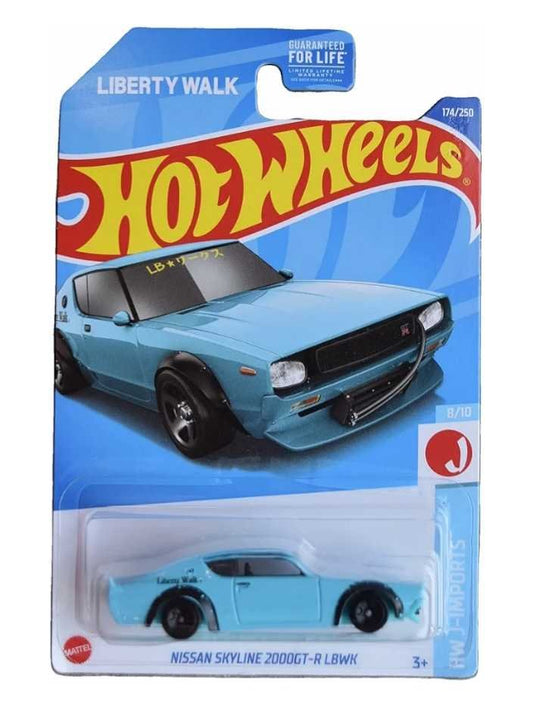 EXCLUSIVE Hootwheels Nissan Skyline 2000GT-R LBWK