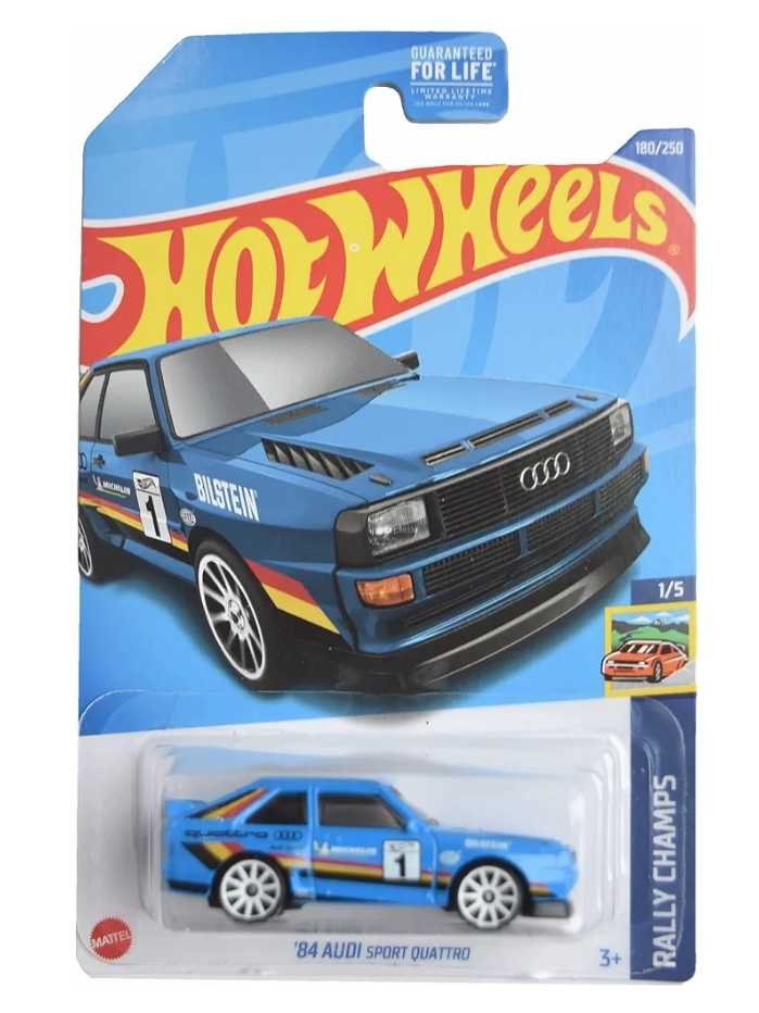 EXCLUSIVE Hotwheels 84 Audi Sport Quattro