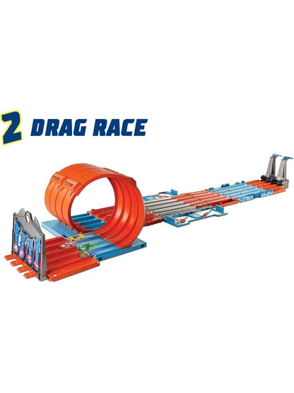 EXCLUSIVE Hotwheels Action race track