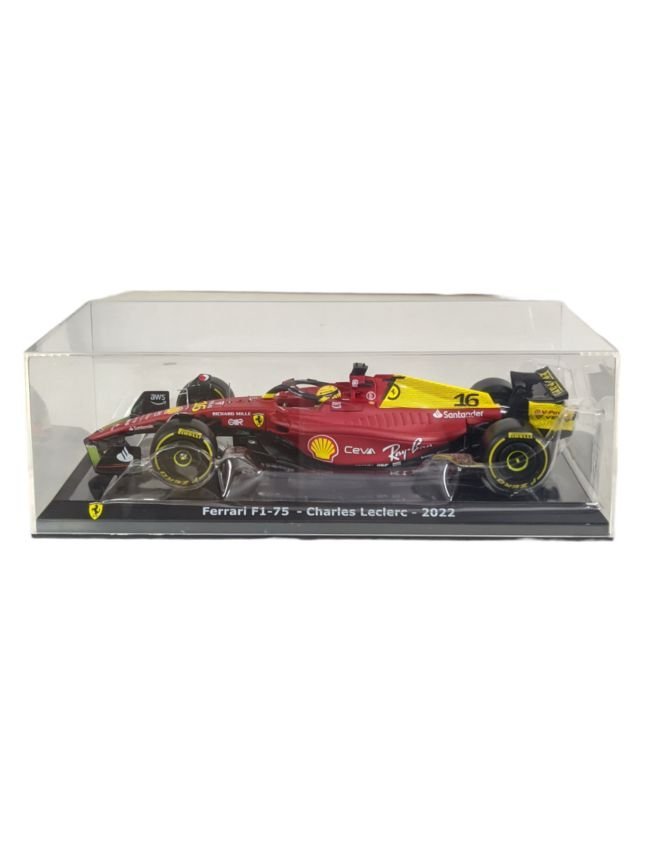 EXCLUSIVE Bburago Formula One Ferrari F1-75 Italian GP Charles Leclerc 2023