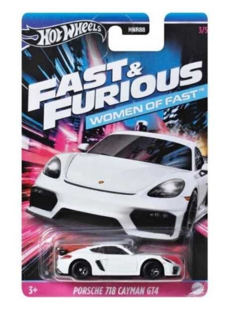 EXCLUSIVE Hotwheels Fast & Furious Women Of fast Porsche 718 Cayman GT4