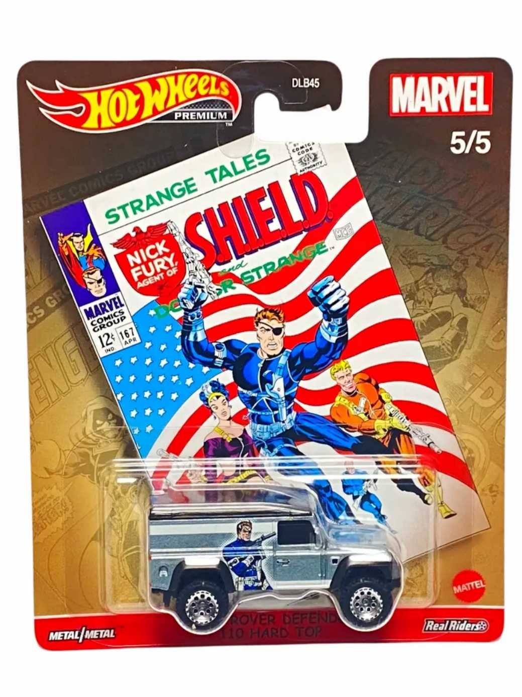 EXCLUSIVE Marvel Hotwheels Land Rover Defender 110 hard Top