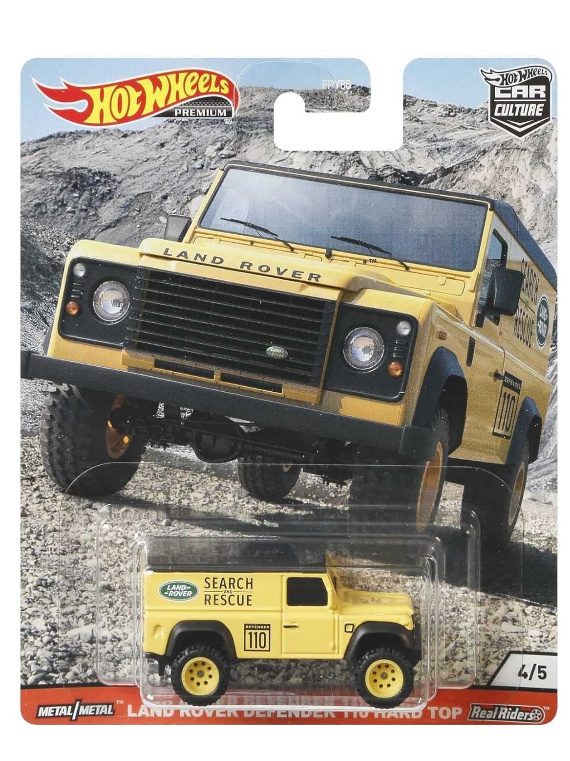 EXCLUSIVE Hotwheels Land Rover Defender 110 Hard Top