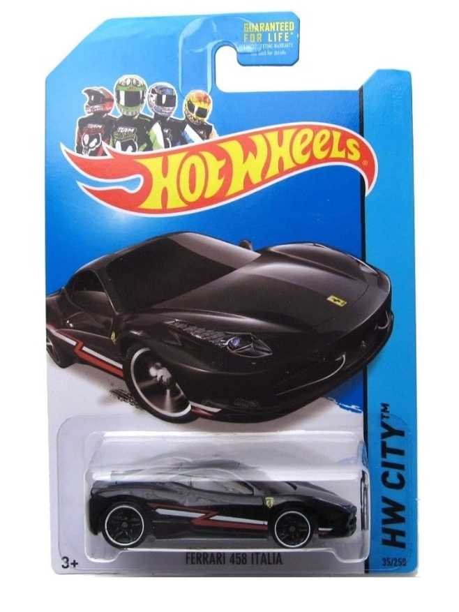 EXCLUSIVE Hotwheels Ferrari 458 Italia