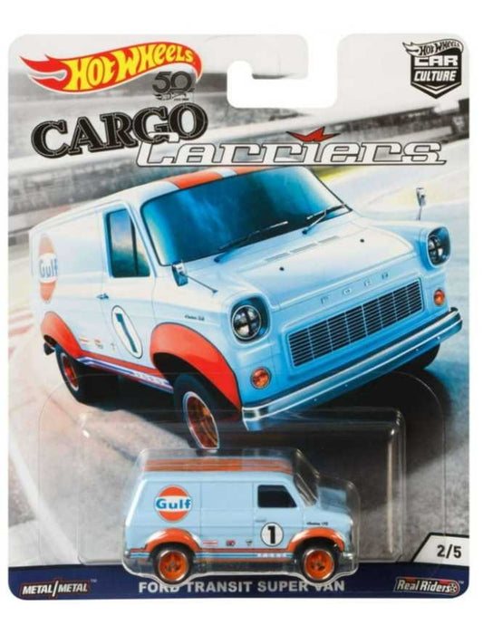 ECLUSIVE Hotwheels Cargo Ford Transit Super Van