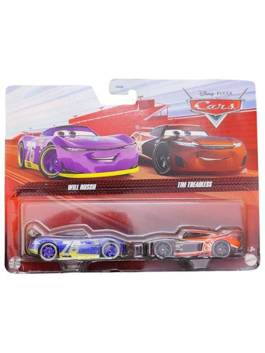 Disney Cars 2 pack Will Rusch and Tim Treadless