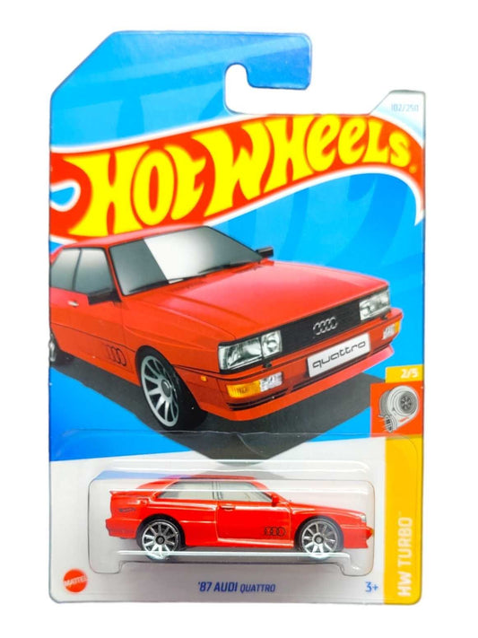 EXCLUSIVE Hotwheels 87 Audi Quattro