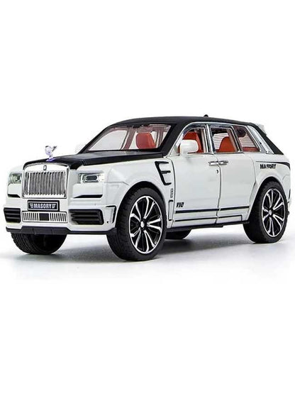 Rolls Royce 1:32 Die Cast Metal Car Cullinan Model Car Light Sound Pull Back