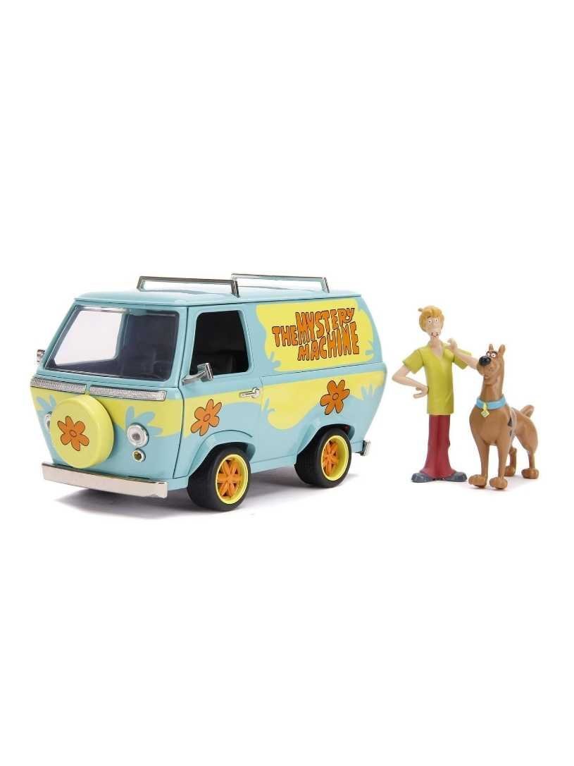 EXCLUSIVE Jada Scoobyy Doo Mystery machine with shaggy and scoobt Doo