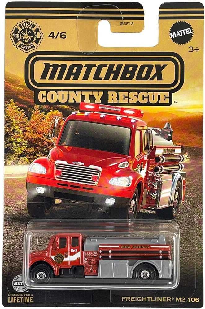 EXCLUSIVE Matchbox County Rescue Set of 6