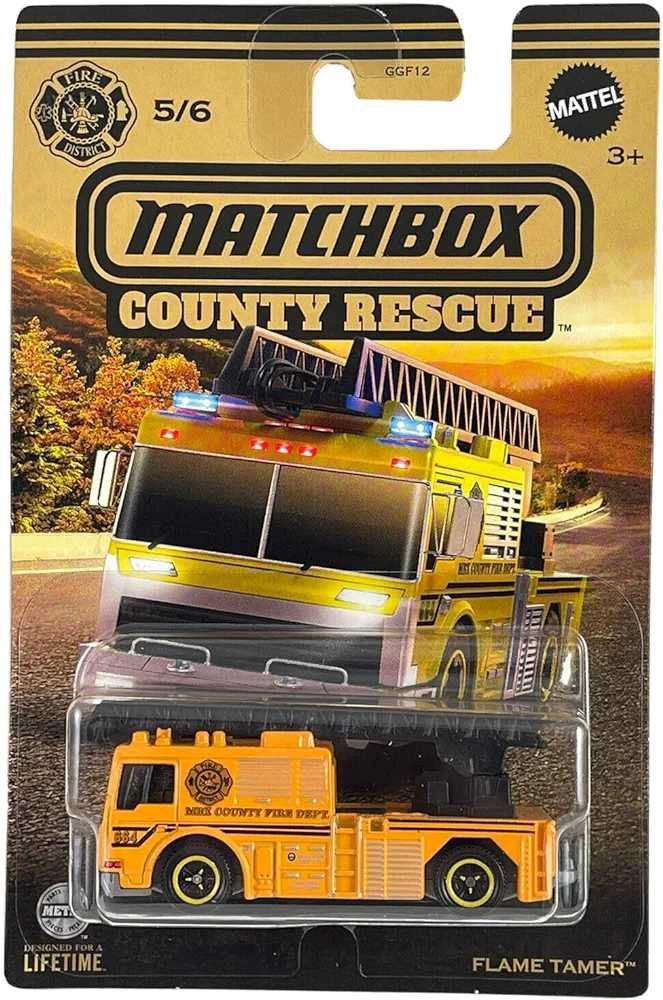 EXCLUSIVE Matchbox County Rescue Set of 6