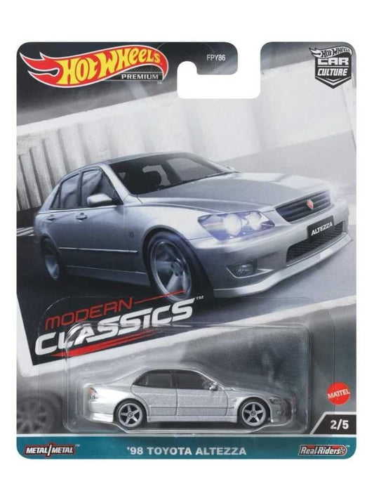 EXCLUSIVE Hotwheels Car Culture Modern Classic 98 Toyota Altezza