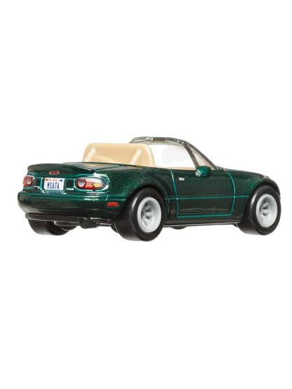 Hotwheels '91 Mazda MX-5 Miata imported premium 1:64 scale