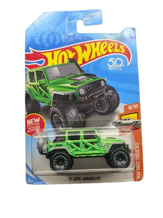 EXCLUSIVE Hotwheels 17 Jeep Wrangler