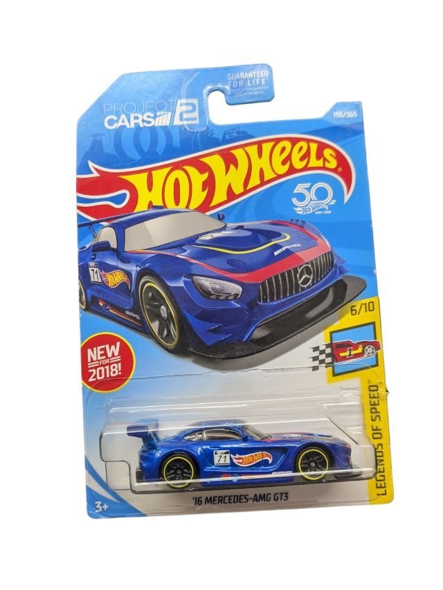 EXCLUSIVE Hotwheels 16 Mercedes AMG GT3