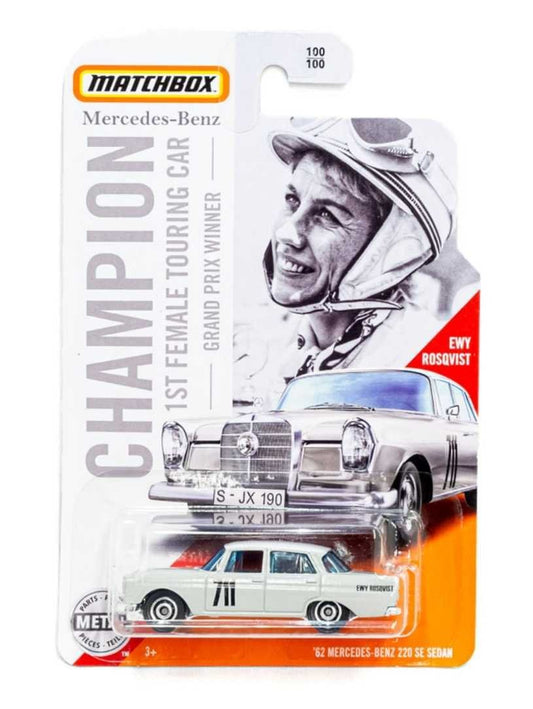 EXCLUSIVE Matchbox Champion 62 Mercedes Benz 220 Se Sedan