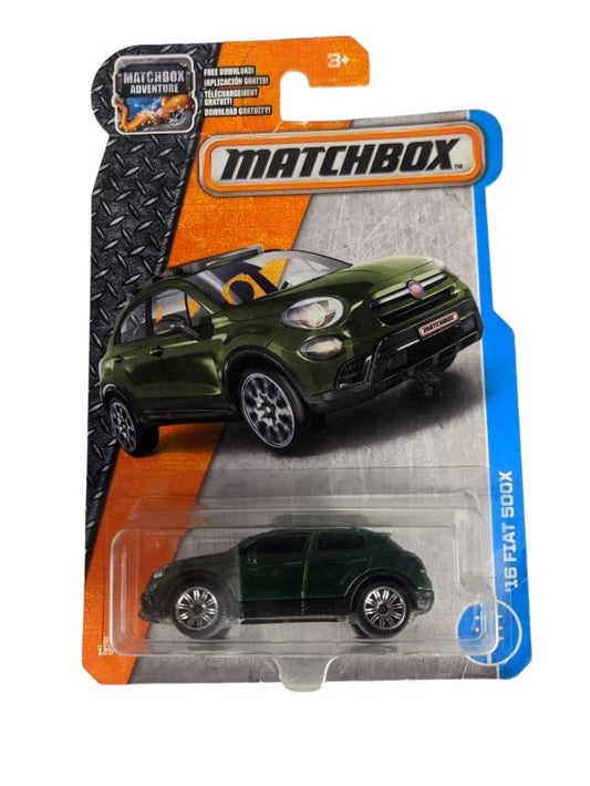 EXCLUSIVE Matchbox 16 Fiat 500X (Blister damage)