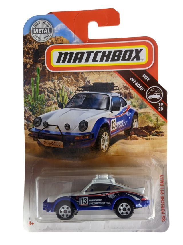 EXCLUSIVE Matchbox Porsche 911 Rally