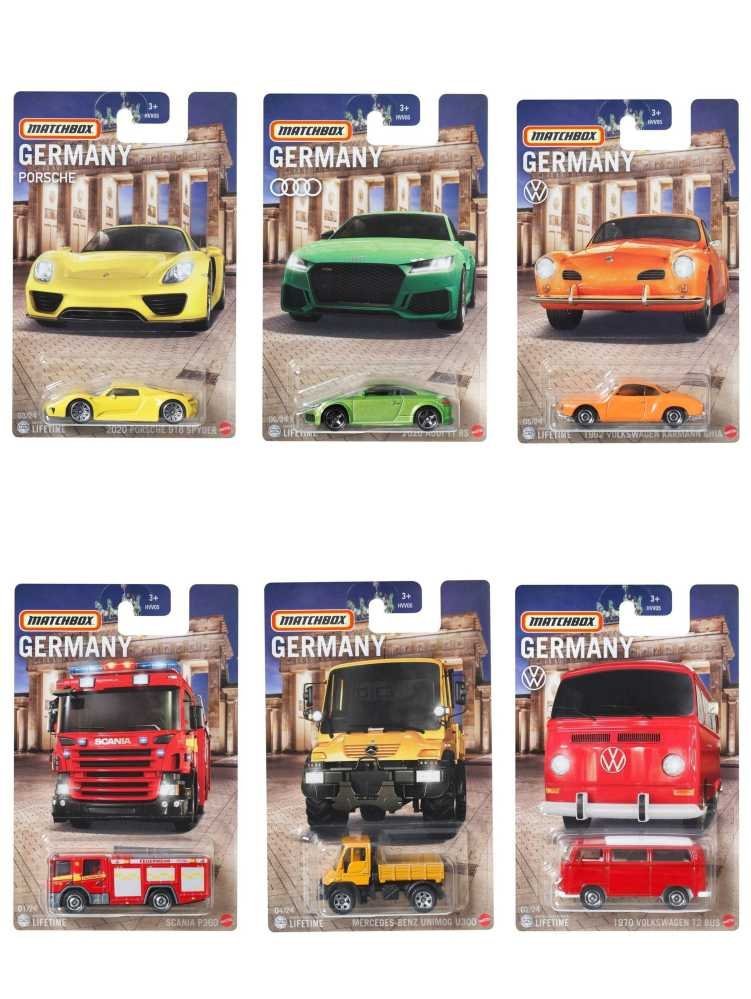 EXCLUSIVE Matchbox Germany set of 6