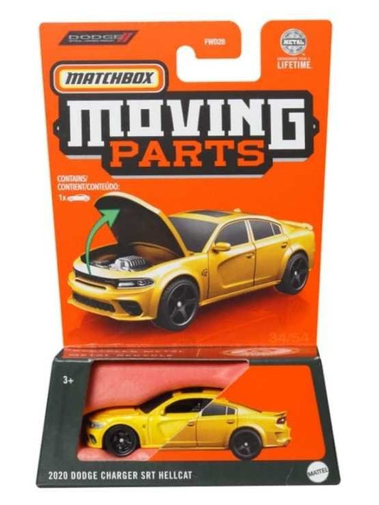 EXCLUSIVE Matchbox Moving Parts 2020 Dodge Charger SRT Hellcat