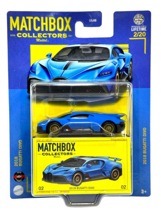 EXCLUSIVE Matchbox 2018 Bugatti Divo