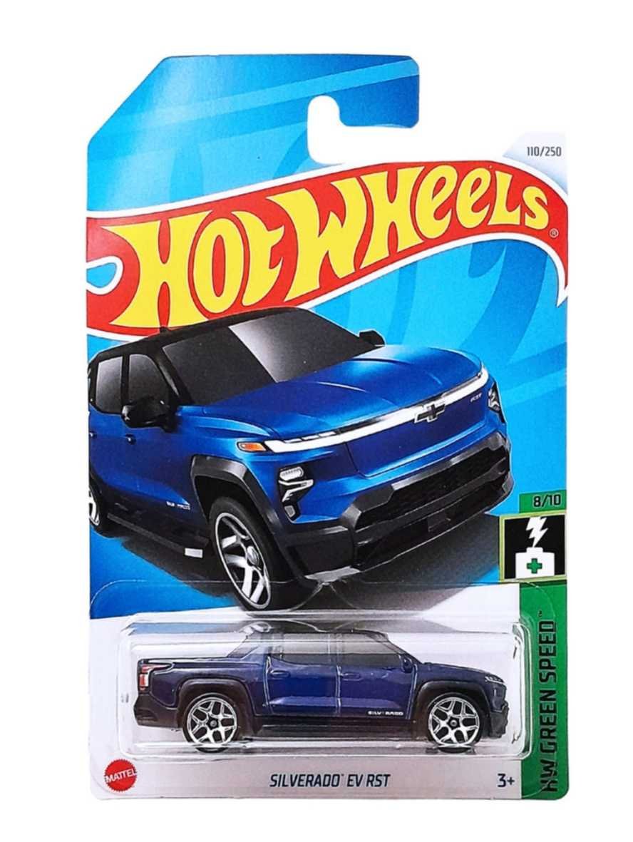 Hotwheels Silverado EV Rst 1:64 imported mainline