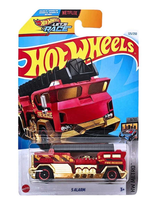 EXCLUSIVE Hotwheels 5 Alarm